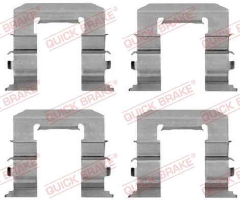 Accessory Kit, disc brake pad